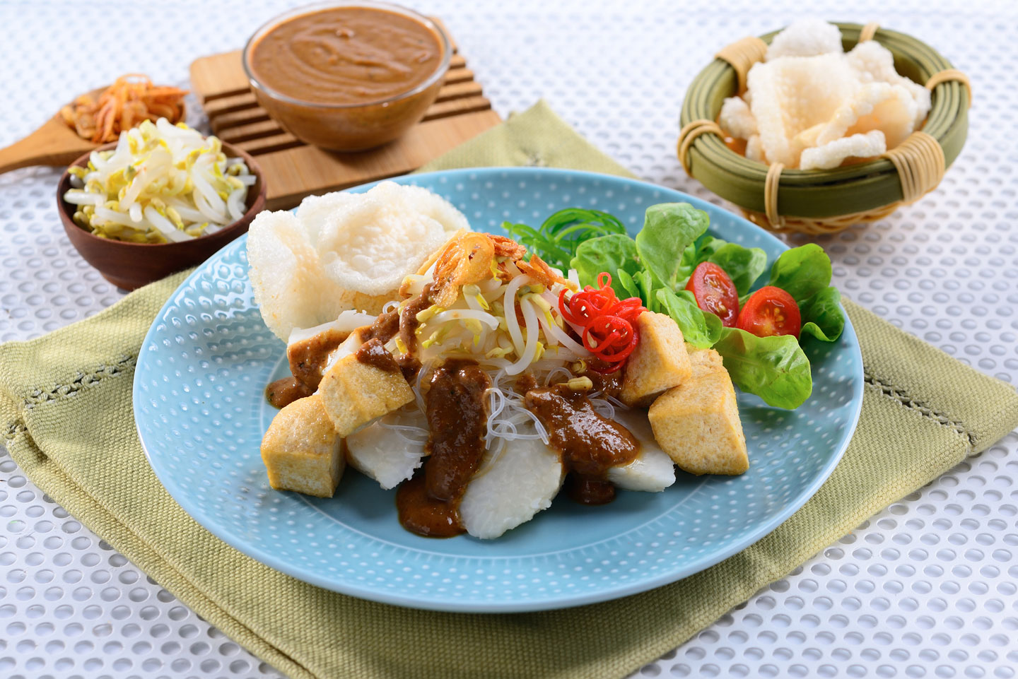 Comida tradicional de Indonesia: Ketoprak
