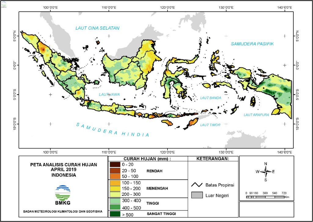 el clima en Indonesia