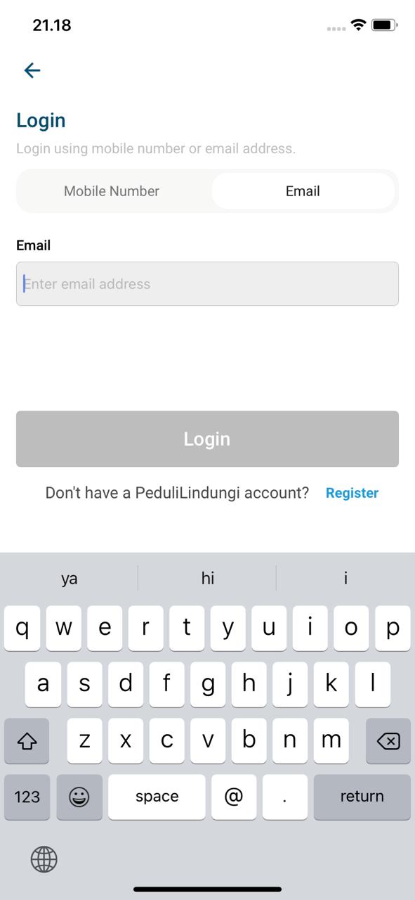 PEDULI LINDUNGI: APP Guide to Travel to/from Indonesia