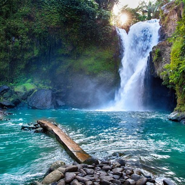 Lugares que debe visitar en Bali
Cascada Tegenungan