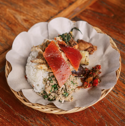 Babi Guling Ibu Oka Ubud Bali Indonesia