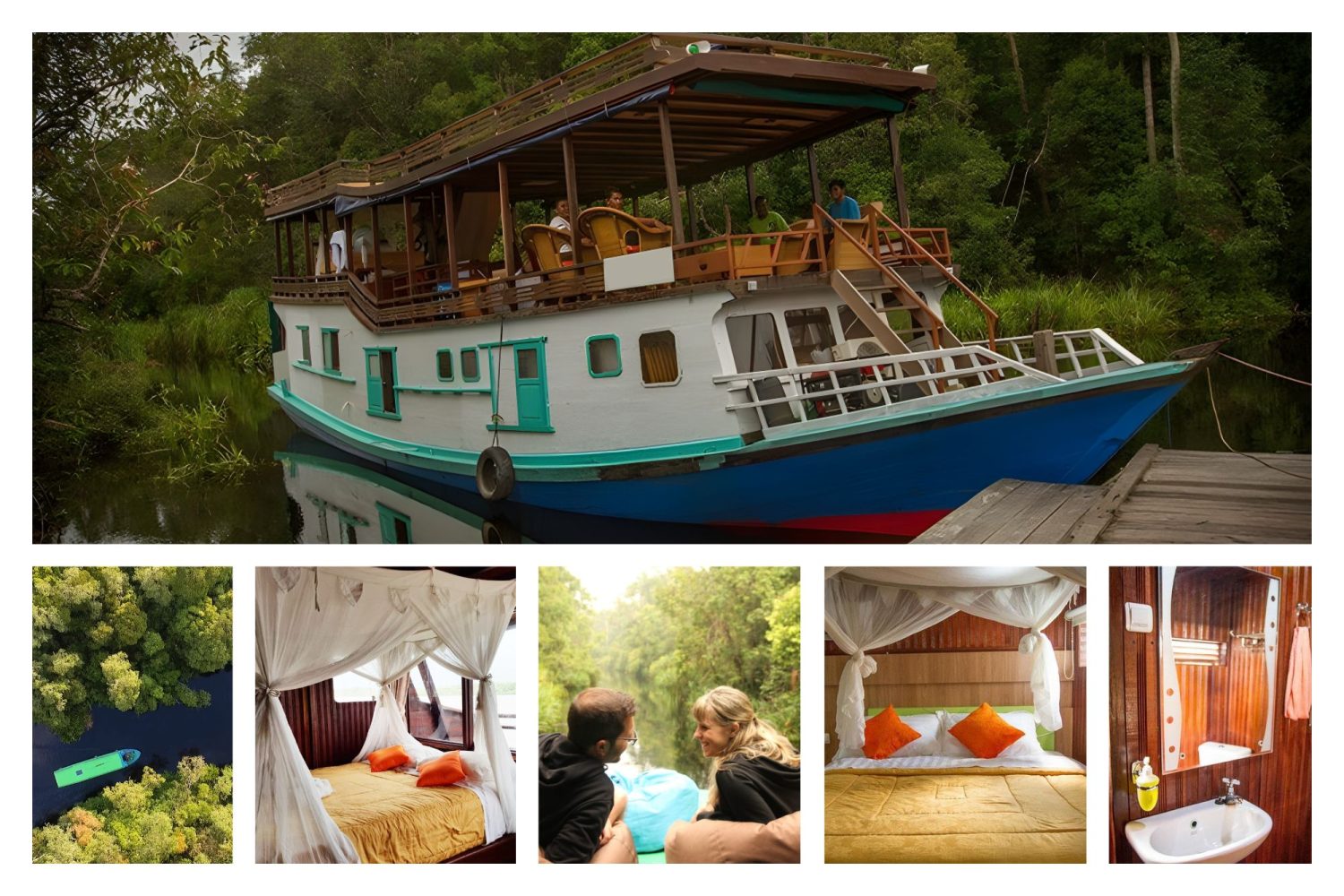borneo houseboat tour