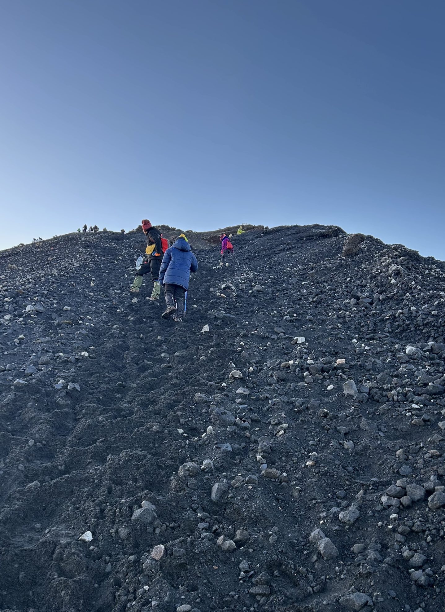 Ascienda al monte Rinjani