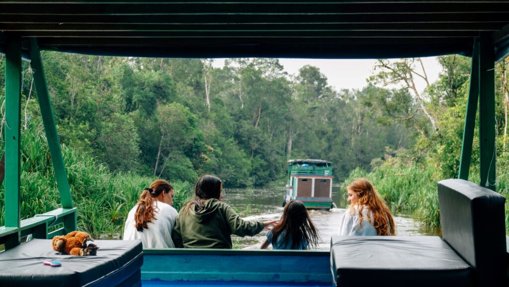 Orangutanes en Borneo